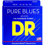 PB-40 Pure Blues Комплект струн для бас-гитары, никель, Light, 40-100, DR