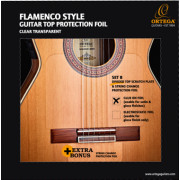 OPG-FLAM2 Защитная накладка на верхнюю деку фламенко гитары, 2 части, клейкая, Ortega