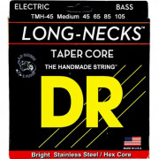 TMH-45 Long Necks Tapered Комплект струн для бас-гитары, сталь, 45-105, DR