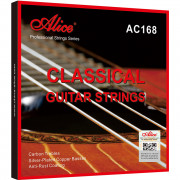 AC168-N Комплект струн для классической гитары, посеребренные, среднее натяжение,  Alice