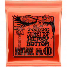 Струны Ernie Ball 7-String Skinny Top Heavy Bottom Slinky 10-62 (2615) 