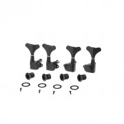 Колки Musiclily для бас-гитары 2L-2R Черный (M178-2M179-2) 