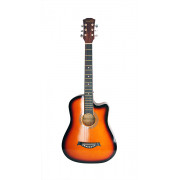 FT-D38-3TS Акустическая гитара, с вырезом, санберст, Fante