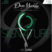 DM2500 Signature Drop Tune Комплект струн для электрогитары, никелированные, 13-56, Dean Markley