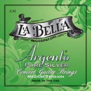 AM Argento PURE SILVER Комплект струн для классической гитары La Bella