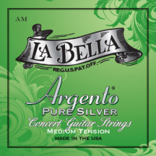 AM Argento PURE SILVER Комплект струн для классической гитары La Bella