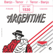 1530 Argentine Комплект струн для банджо тенор, петля, Savarez