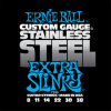 Струны Ernie Ball Stainless Steel Extra Slinky 8-38 (2249)