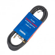 Инструментальный кабель Cascha, Jack 6.3 с угловым коннектором, 3м (HH-2089) 