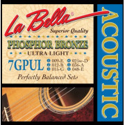 Струны La Bella Phosphor Bronze Acoustic 9-48 (7GPUL) 