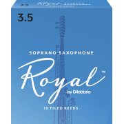 RIB1035 Rico Royal Трости для саксофона сопрано, размер 3.5, 10шт, Rico