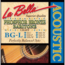 Струны LaBella Phosphor Bronze Baritone Acoustic 14-70 (BG-L)
