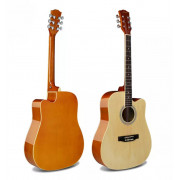 GA-H11-N Акустическая гитара, с вырезом, цвет натуральный, Smiger