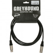 GRG1FM00.5 Greyhound Кабель микрофонный XLR, 0.5м, Klotz