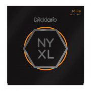 NYXL1046 NYXL Комплект струн для электрогитары, никелированные, Regular Light, 10-46, D'Addario