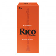 RCA2520 Rico Трости для кларнета Bb, размер 2.0, 25шт, Rico