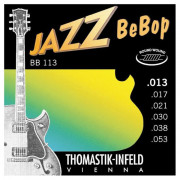 BB113 Jazz BeBob Комплект струн для электрогитары, Medium Light, сталь/никель,13-53, Thomastik