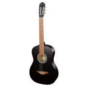 ML-AM1-BK Акустическая гитара, матовая, черная, MiLena-Music