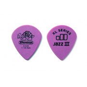 498P1.14 Tortex Jazz III XL Медиаторы 12шт, толщина 1,14мм, Dunlop