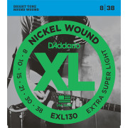 EXL130 XL NICKEL WOUND Струны для электрогитары Extra Super Light 8-38 D`Addario
