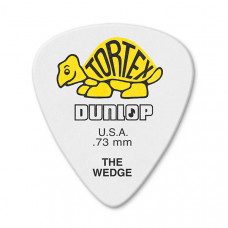 424P.73 Tortex Wedge Медиаторы 12шт, толщина 0,73мм, Dunlop