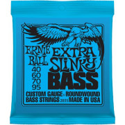 P02835 Extra Slinky Bass Комплект струн для бас-гитары, 40-95, никель, Ernie Ball