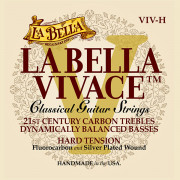 VIV-H Vivace Комплект струн для классической гитары, карбон/посеребренные, сильное нат., La Bella