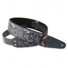 8401070100706 Steady Mojo Paisley Black Ремень для гитары, RightOn Straps