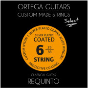 RQS Select Комплект струн для акустической гитары, с покрытием, Ortega