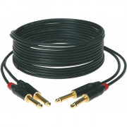 KMPP0300 KeyMaster Коммутационный кабель, 2xJack 6.35мм 2p-2хJack 6.35мм 2p, 3м, Klotz