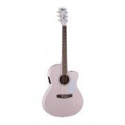 Jade-Classic-PPOP Jade Series Электро-акустическая гитара, розовая, Cort