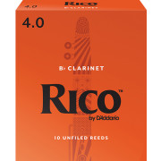 RCA1040 Rico Трости для кларнета Bb, размер 4.0, 10шт, Rico