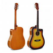 GA-H11-3TS Акустическая гитара, с вырезом, санберст, Smiger