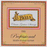 7SG Комплект профессиональных струн для классической 7-струнной гитары La Bella