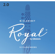RCB1220 Rico Royal Трости для кларнета Вb, размер 2.0, 12шт, Rico