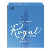 RBB1015 Royal Трости для кларнета Eb, размер 1.5, 10шт, Rico