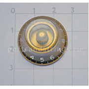 Ручка потенциометра Hosco, под метрический шток, Золото KG-160, 1шт 