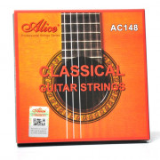 AC148-N Комплект струн для классической гитары, среднее натяжение, посеребренные, Alice