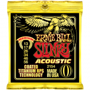 Струны Ernie Ball Acoustic Slinky Titanium Coated 13-56 (2154)
