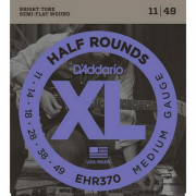 Струны D'Addario Half-Rounds 11-49 (EHR370)
