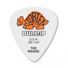 424P.60 Tortex Wedge Медиаторы 12шт, толщина 0,60мм, Dunlop