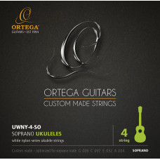 UWNY-4-SO Комплект струн для укулеле сопрано, Ortega