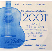 2004H Отдельная 4-я струна для гитары посеребреная La Bella