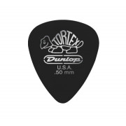 488P.50 Tortex Pitch Black Standard Медиаторы 12шт, толщина 0,50мм, Dunlop