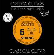 NYS44EH Select Комплект струн для классической гитары 4/4, с покрытием, Ortega