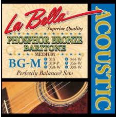 Струны LaBella Phosphor Bronze Baritone Acoustic 15-80 (BG-M)