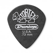 482R.73 Tortex Pitch Black Jazz III Медиаторы 72шт, толщина 0.73мм, Dunlop