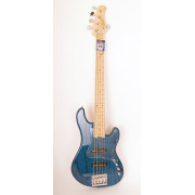 GB75JJ-AB GB Series Бас-гитара, 5-струнная, синяя, Cort