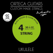 UKA-CC Authentic Комплект струн для концертного укулеле, Ortega