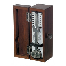 880210 Taktell Super-Mini Метроном механический, деревянный корпус, без звонка, Wittner